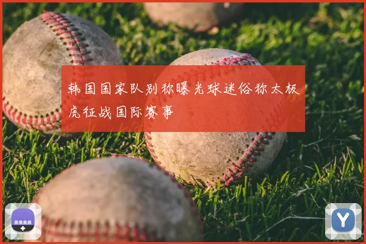 韩国国家队别称曝光球迷俗称太极虎征战国际赛事